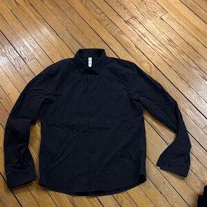 lululemon athletica Black Dress Shirt